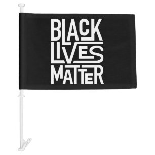 Black Lives Matter Equal Rights Car Flag