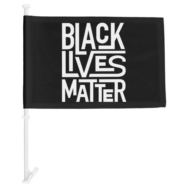 Black Lives Matter | Equal Rights Car Flag (Front)
