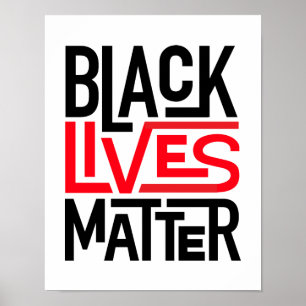 Black Lives Matter   Equal Rights Poster