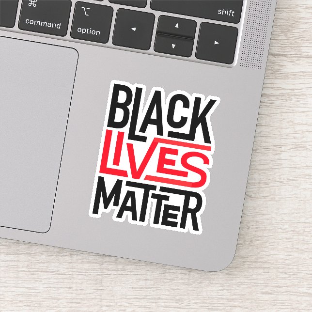 Black Lives Matter | Equal Rights Sticker (Detail)