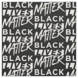 Black lives matter fabric