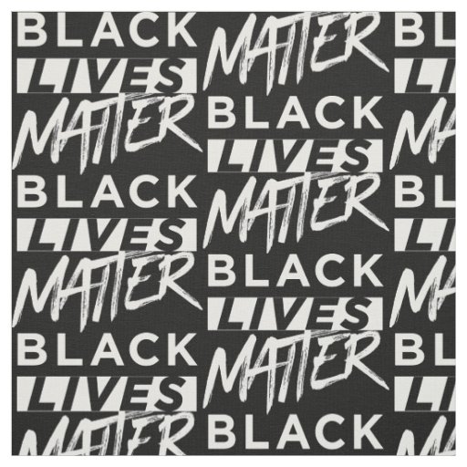 Black lives matter fabric