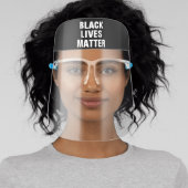 Black Lives Matter Face Shield (Insitu)