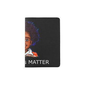 Black Lives Matter Family Child Boy Racism Son Passport Holder