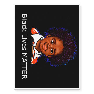 Black Lives Matter Family Child Boy Racism Son Temporary Tattoos
