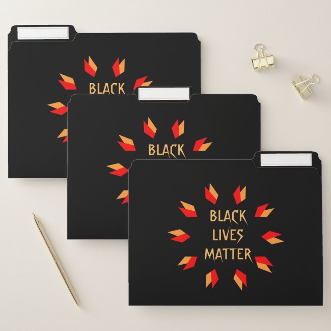Black Lives Matter File Folder Set