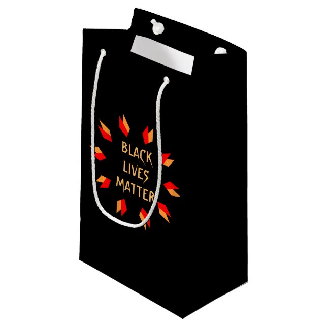Black Lives Matter Gift Bag (Front Angled)
