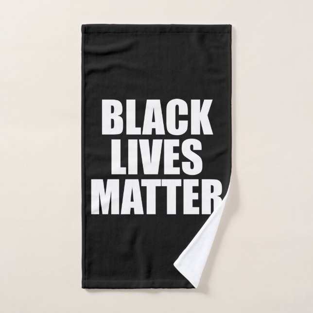 Black Lives Matter Hand Towel (Hand Towel)