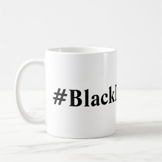 Black Lives Matter Hashtag Mug