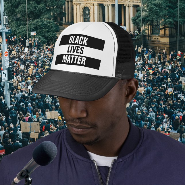 Black Lives Matter Hat (Show your support for the "Black Lives Matter" movement dedicated to non-violent protest.)