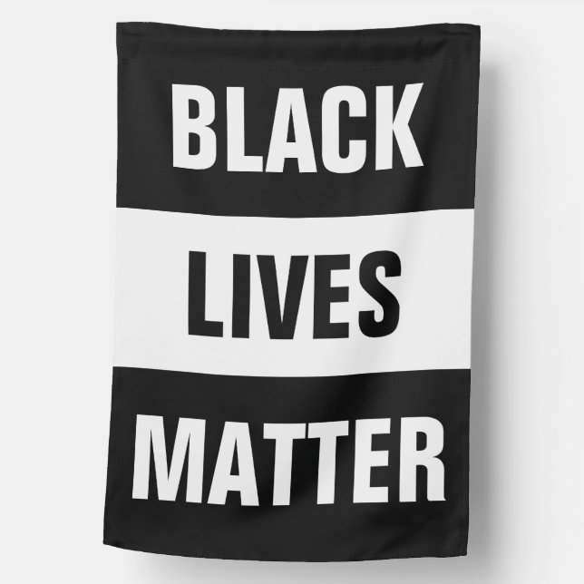 Black Lives Matter House Flag (Front)