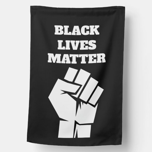 Black Lives Matter House Flag (Front)