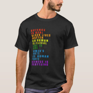 Black Lives Matter Human Rights BLM T-Shirt