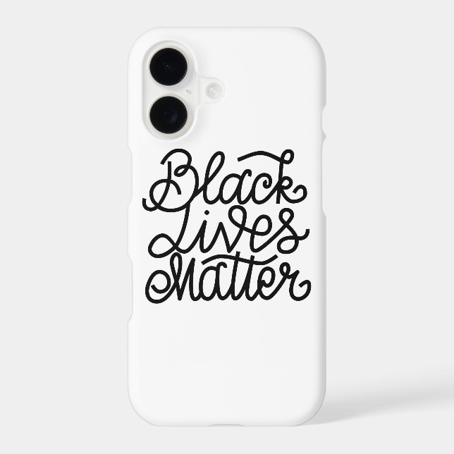 Black Lives Matter Iphone Case (Back)