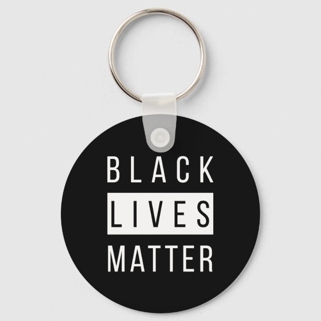 Black Lives Matter Keychain (Front)