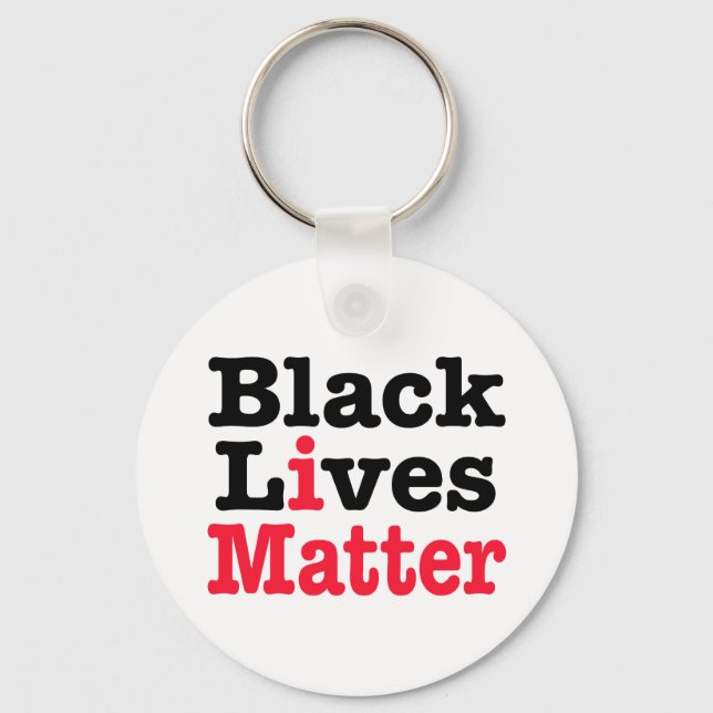 Black Lives Matter Keychain (Front)