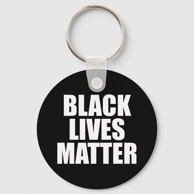 Black Lives Matter Keychain (Front)