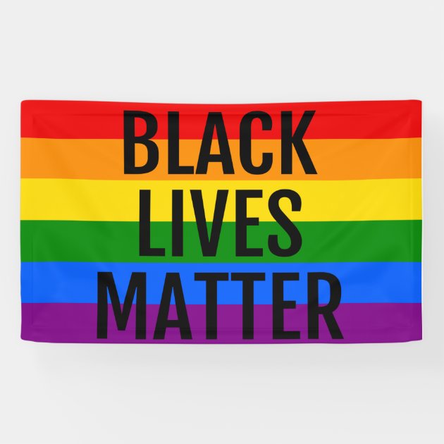 Vinyl Banner Multiple Sizes Black Lives Matter Flag Lifestyle Outdoor 