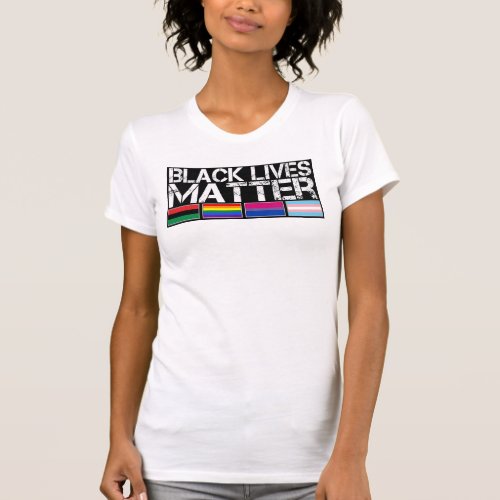 Black Lives Matter LGBT T_Shirt