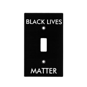 Black Lives Matter Light Switch Cover, BLM Cover
