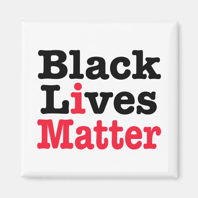 Black Lives Matter Magnet (Front)