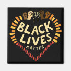 Black Lives Matter Magnet ~ dark