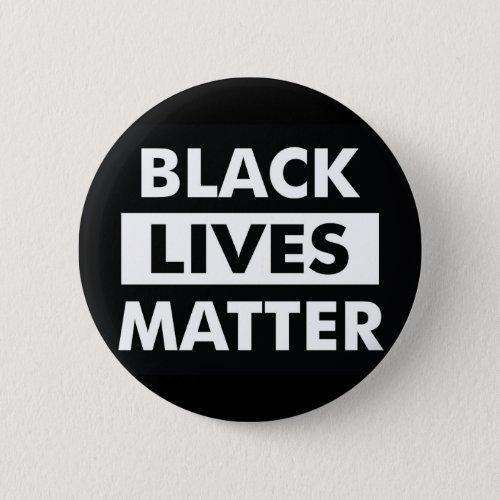 Black Lives Matter merch Button