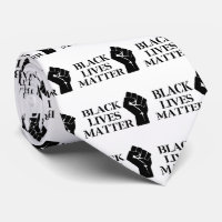 Black Lives Matter Neck Tie