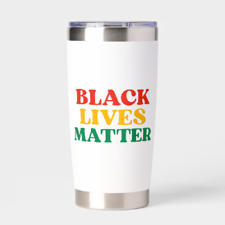 Black Lives Matter Ornament Insulated Tumbler