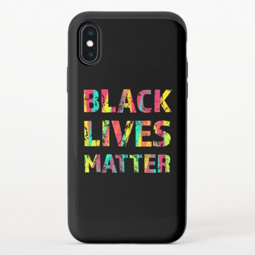 Black Lives Matter Painting 01 Choose Your Model iPhone XS Slider Case