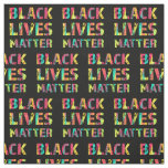 Black Lives Matter Painting 01 Customizable Fabric