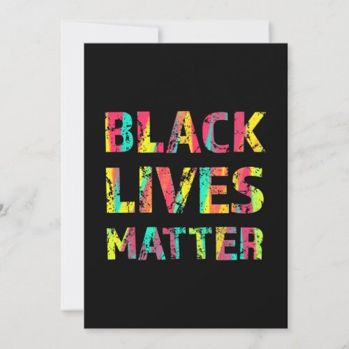 Black Lives Matter Painting 01 Editable Color Card