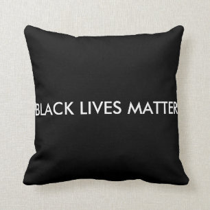 Black Lives Matter Pillow, BLM Throw Pillow
