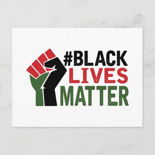 Black Lives Matter Postcard