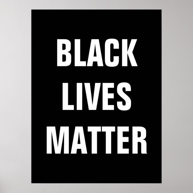 Black Lives Matter Poster (Front)