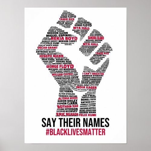 black lives matter posters