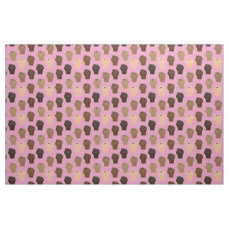 Black Lives Matter - Resist Fist Fabric SML SCALE