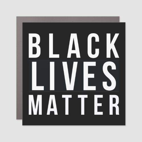 Black Lives Matter Resist Protest BLM Car Magnet