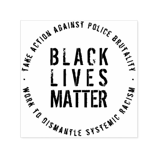 Black Lives Matter Self-Inking Stamp (Design)