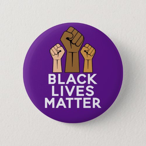 Black Lives Matter _ Solidarity Fist Pump Button
