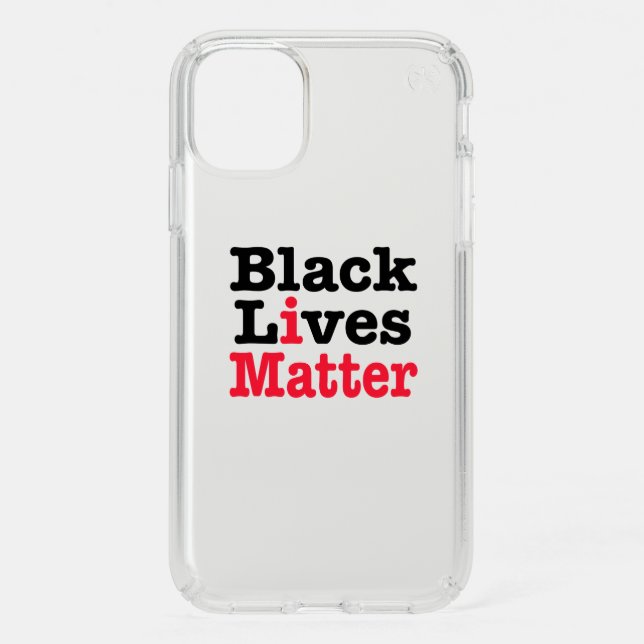 Black Lives Matter Speck iPhone 11 Case (Front)