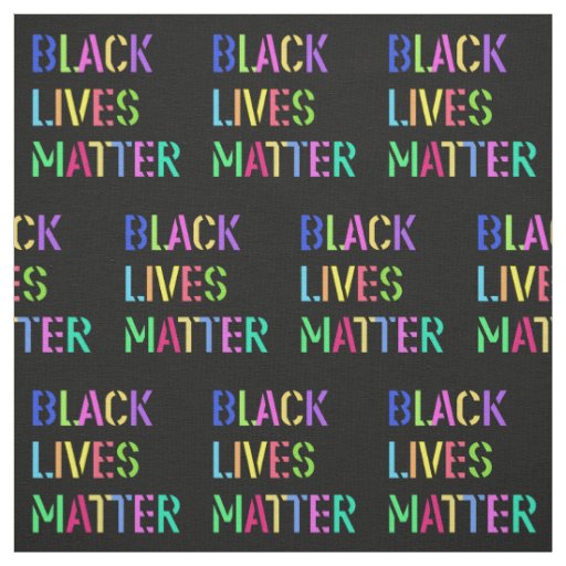 Black Lives Matter Stencil 01 Editable Fabric