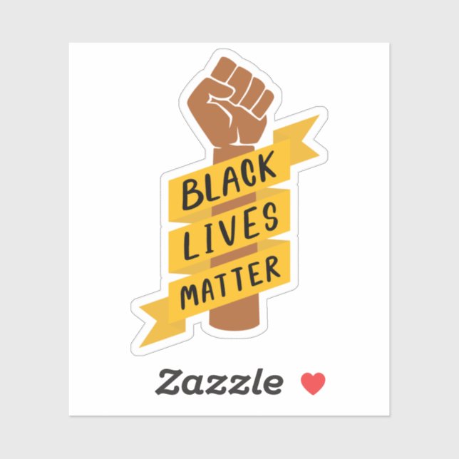 Black Lives Matter Sticker (Sheet)