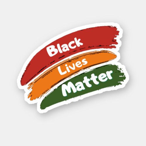 Black lives Matter  Sticker