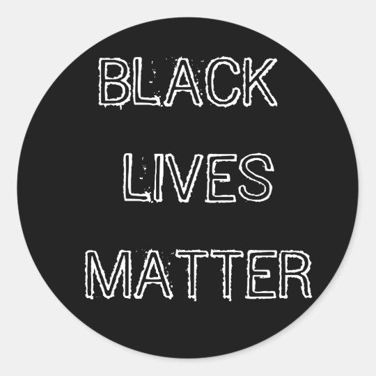 Black Lives Matter Sticker BLM | Zazzle.com