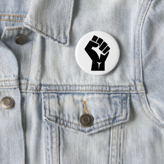 Black Lives Matter Symbol Button