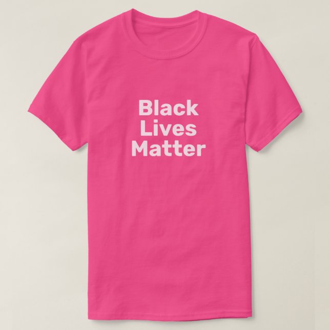 Black Lives Matter T-Shirt (Design Front)
