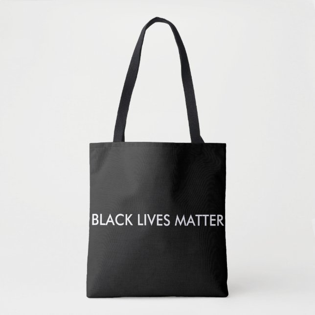Black Lives Matter Totebag, BLM Tote Bag (Front)