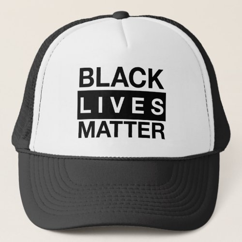 Black Lives Matter Trucker Hat