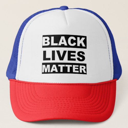 Black Lives Matter Trucker Hut Trucker Hat